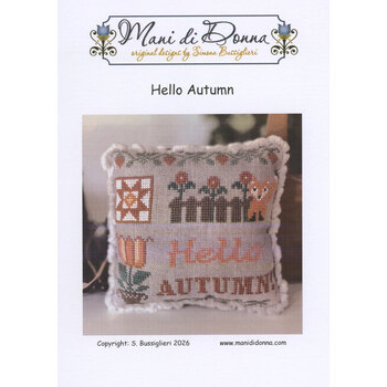 Hello Autumn Cross Stitch Pattern