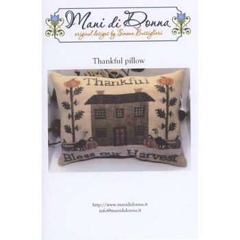 Thankful Pillow Cross Stitch Pattern