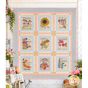 Seed Packets Quilt Kit