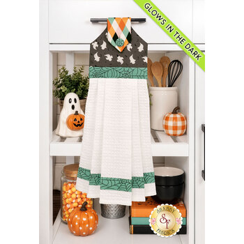  Hanging Towel Precut Kit - Frank and Friends - Charcoal