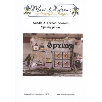 Needle & Thread Seasons Spring Pillow Cross Stitch Pattern
