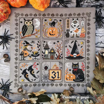 Spooky Diary Cross Stitch Pattern by Crocette a gogò