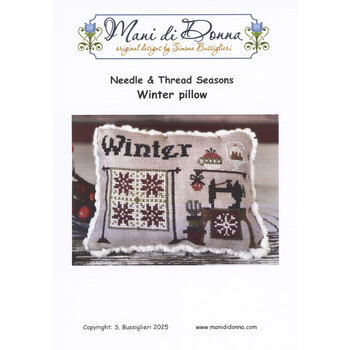 Needle & Thread Seasons Winter Pillow Cross Stitch Pattern