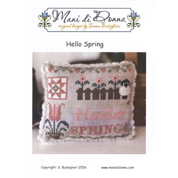 Hello Spring Cross Stitch Pattern