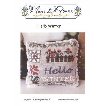 Hello Winter Cross Stitch Pattern