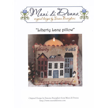 Liberty Lane Pillow Cross Stitch Pattern