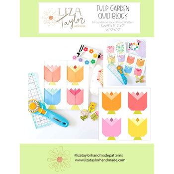Tulip Garden FPP Pattern