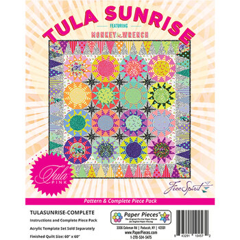 Tula Sunrise Complete Pattern and Paper Piece Pack