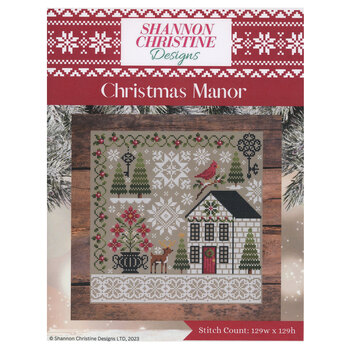 Christmas Manor Cross Stitch Pattern by Shannon Christine