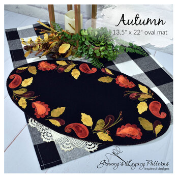  Autumn Wool Mat Kit