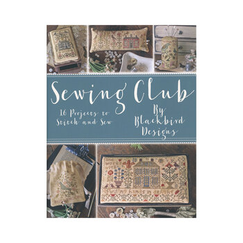 Sewing Club Cross Stitch Book by Blackbird Designs