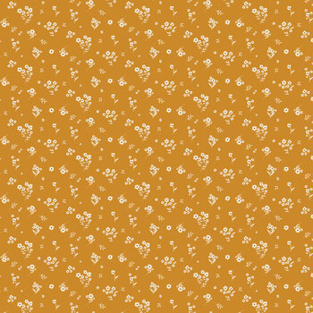 Acorn & Amber C19336-AMBER Amber Cosmos by Sandy Gervais for Riley Blake Designs
