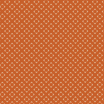 Acorn & Amber C19333-ORANGE Orange Graphic by Sandy Gervais for Riley Blake Designs