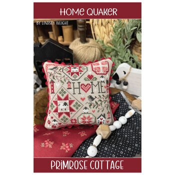 Home Quaker Cross Stitch Pattern by Primrose Cottage