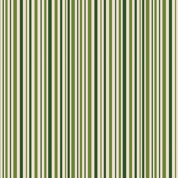 Autumn Leaves C19354-GREEN Green Stripes by Jennifer Bosworth for Riley Blake Designs