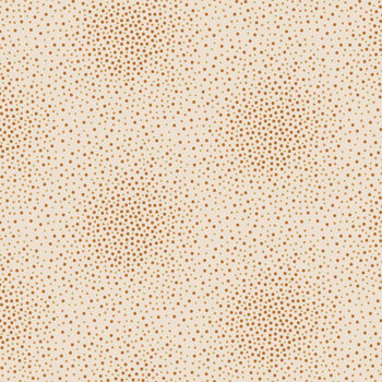 Autumn Leaves CF19356-CREAM Cream Dots Gold Foil by Jennifer Bosworth for Riley Blake Designs