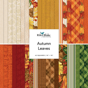 Autumn Leaves  10" Stacker Jennifer Bosworth for Riley Blake Designs