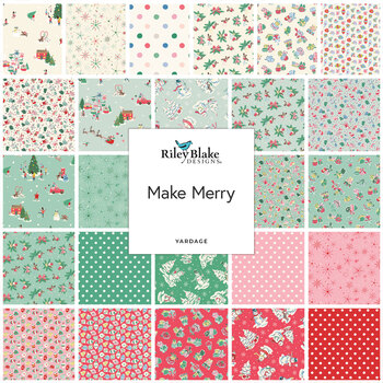 Make Merry  Yardage by Cath Kidston for Riley Blake Designs