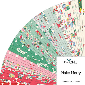 Make Merry  2.5" Rolie Polie Cath Kidston for Riley Blake Designs