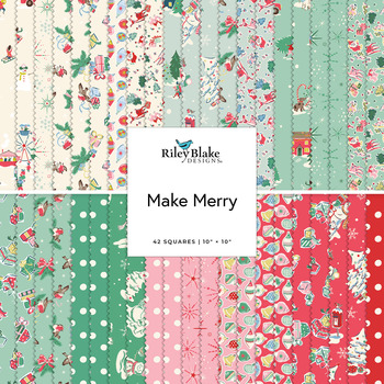 Make Merry  10" Stacker Cath Kidston for Riley Blake Designs