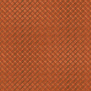 Hazelwood MAS11307-O Orange Bias Plaid by Maywood Studio