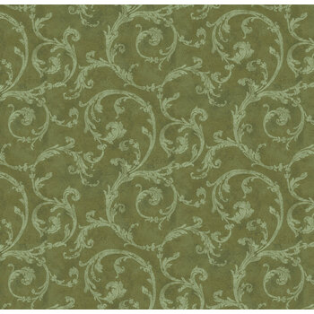 Hazelwood MAS11306-G Green Soft Scroll by Maywood Studio