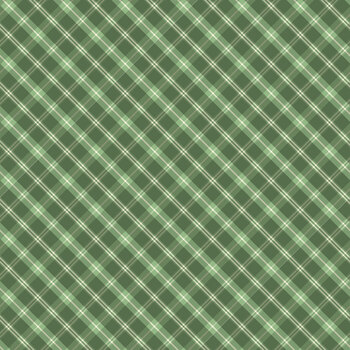 The Nutcracker Flannel F19513-GREEN Green Plaid by My Mind's Eye for Riley Blake Designs