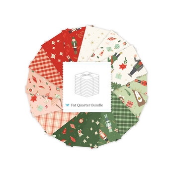 The Nutcracker Flannel  Fat Quarter Bundle My Mind's Eye for Riley Blake Designs