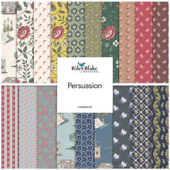 Persuasion  Yardage by Jane Austen's House for Riley Blake Designs