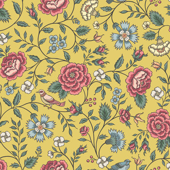 Persuasion C19523-YELLOW Yellow Henrietta by Jane Austen's House for Riley Blake Designs