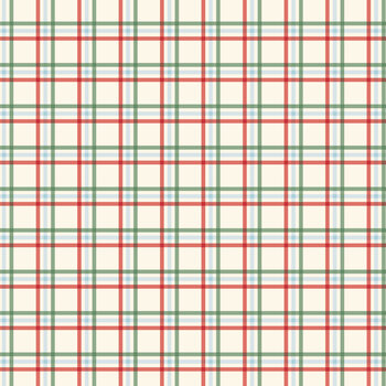Winnie the Pooh Christmas C19575-MULTI Multi Plaid by Echo Park Paper Co. for Riley Blake Designs