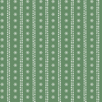 Winnie the Pooh Christmas C19574-GREEN Green Stripes by Echo Park Paper Co. for Riley Blake Designs