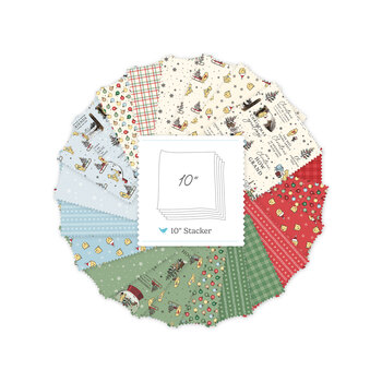 Winnie the Pooh Christmas  10" Stacker Echo Park Paper Co. for Riley Blake Designs