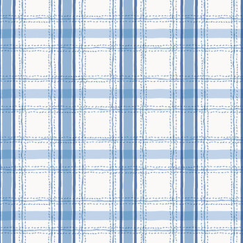 Morning Light C19496-BLUE Blue Plaid by Lisa Audit for Riley Blake Designs