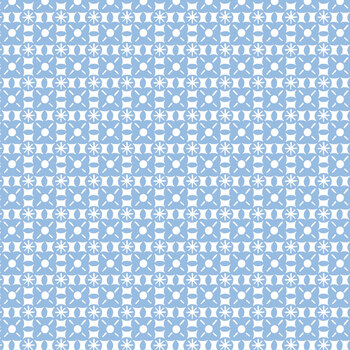Morning Light C19495-BLUE Blue Tiles by Lisa Audit for Riley Blake Designs