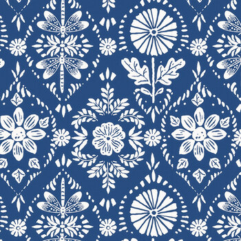 Morning Light 108" Wide WB19498-NAVY Navy Thistle by Lisa Audit for Riley Blake Designs