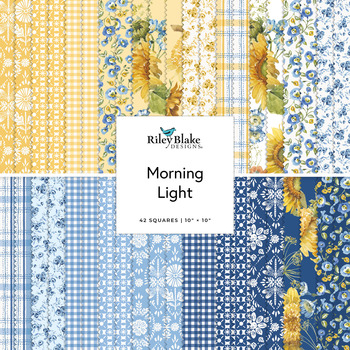 Morning Light  10" Stacker Lisa Audit for Riley Blake Designs