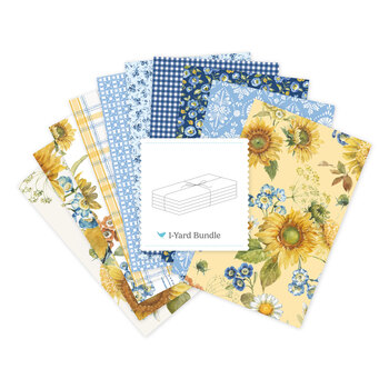 Morning Light  One Yard Bundle Yellow Lisa Audit for Riley Blake Designs