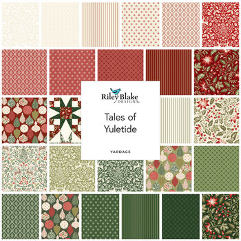 Tales of Yuletide  Yardage by Laura Ashley for Riley Blake Designs