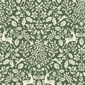 Tales of Yuletide C19232-FOREST Forest Harlington by Laura Ashley for Riley Blake Designs