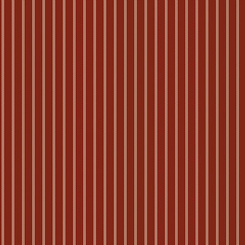 Tales of Yuletide C19234-RED Red Ticking by Laura Ashley for Riley Blake Designs