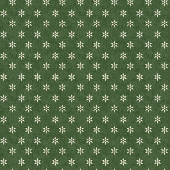 Tales of Yuletide C19235-FOREST Forest Bowen Star by Laura Ashley for Riley Blake Designs