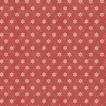 Tales of Yuletide C19235-RED Red Bowen Star by Laura Ashley for Riley Blake Designs