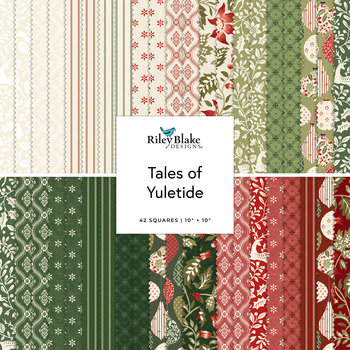 Tales of Yuletide  10" Stacker by Laura Ashley for Riley Blake Designs