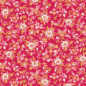 Home Town Holiday 2 C19600-SCHOOLHOUSE Schoolhouse Poinsettia by Lori Holt for Riley Blake Designs