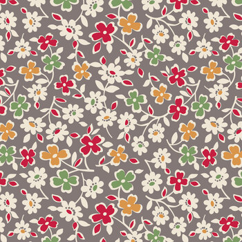 Home Town Holiday 2 108" Wide WB19632-MILKCAN Milk Can Festive Floral by Lori Holt for Riley Blake Designs