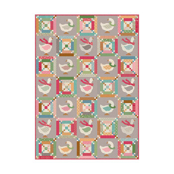 Christmas Geese Quilt Kit