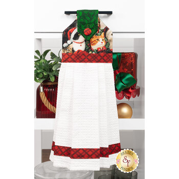  Hanging Towel Precut Kit - Merry Cats - Multi