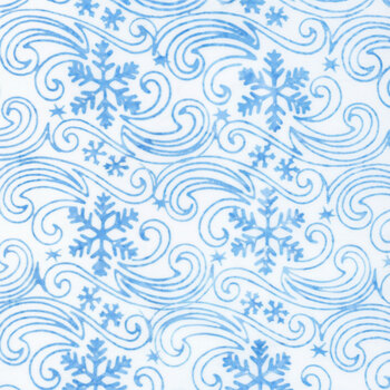 Blue Frost Batiks BT24101-121 Powdered Pastels by Riley Blake Designs