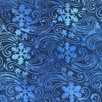 Blue Frost Batiks BT24101-295 Lapis by Riley Blake Designs